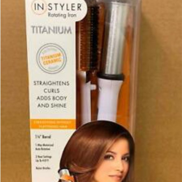 instyler titanium rotating iron